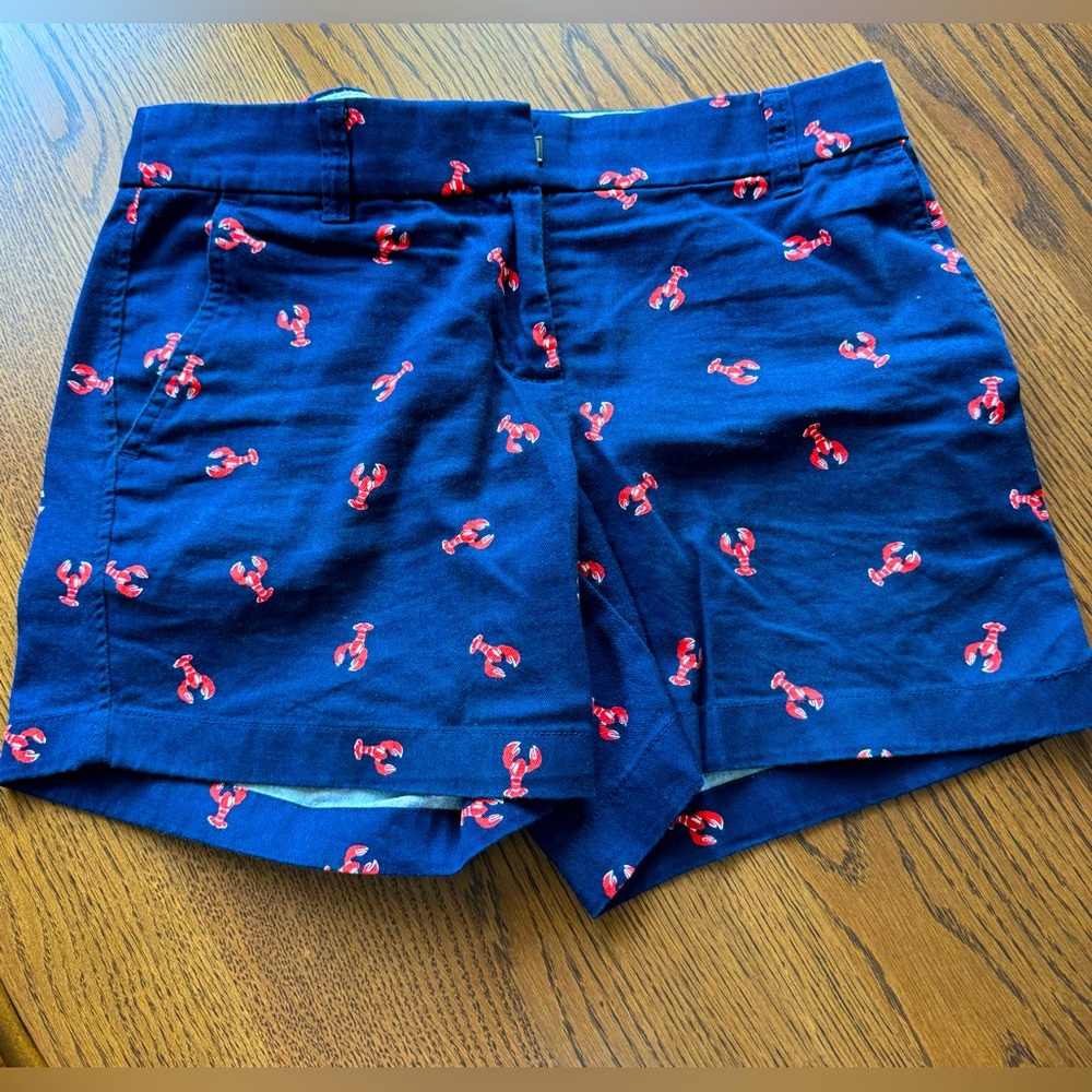 Women's J Crew Factory shorts. Navy, size 2. 5 inch inseam.